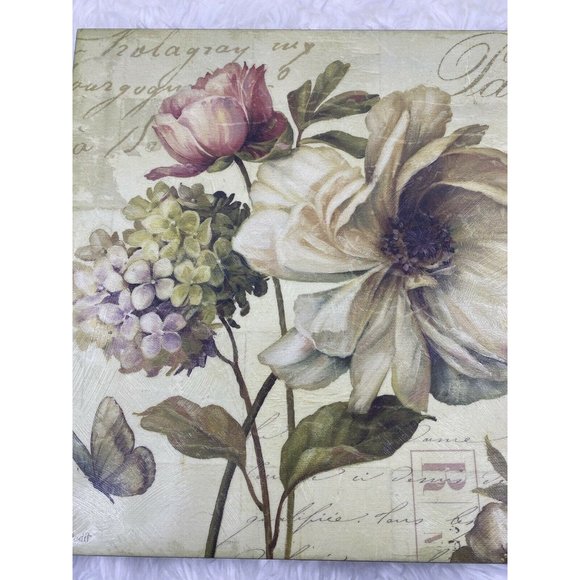 Lisa Audit Wall Art Printed Canvas Paris Parrot Tulips Hydrangea Roses Nature - Picture 5 of 10